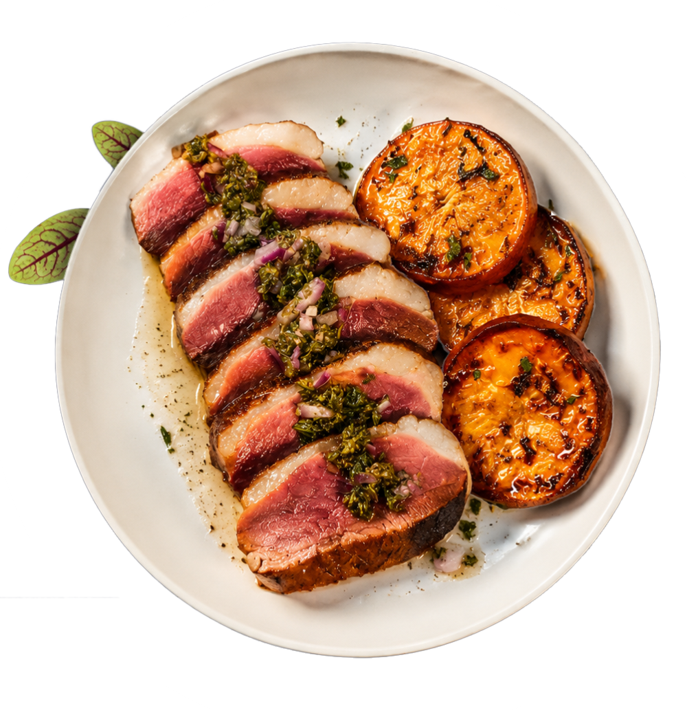 Assiette de foie gras de canard